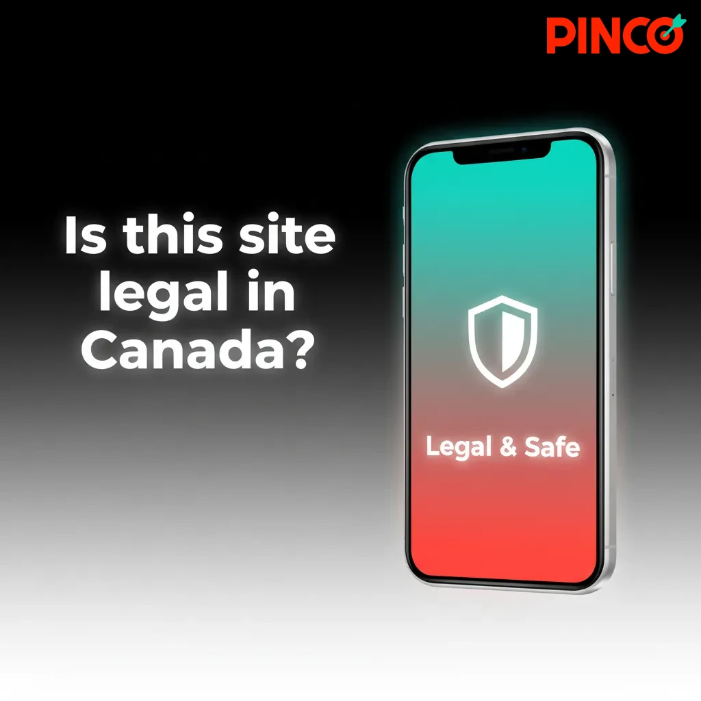 Pinco is legal in Canada: licensed, privacy policy, responsible gaming tools; details in Legal & Privacy.