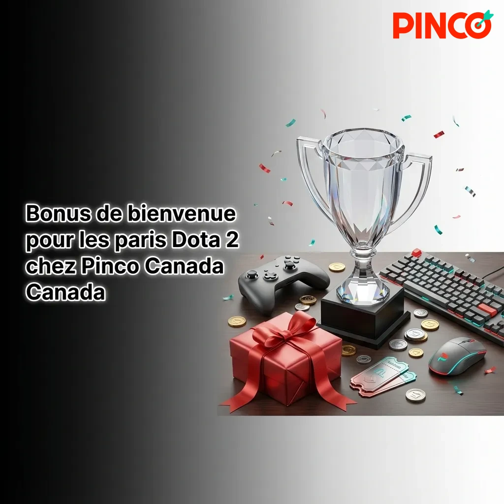 Pinco Canada welcome bonus promotion offering 160% up to $7,500 CAD for Dota 2 sports betting with registration steps