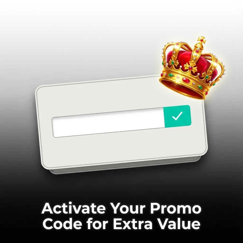 Player entering promo code CROWN250 on casino deposit screen to unlock bonus spins and welcome offer