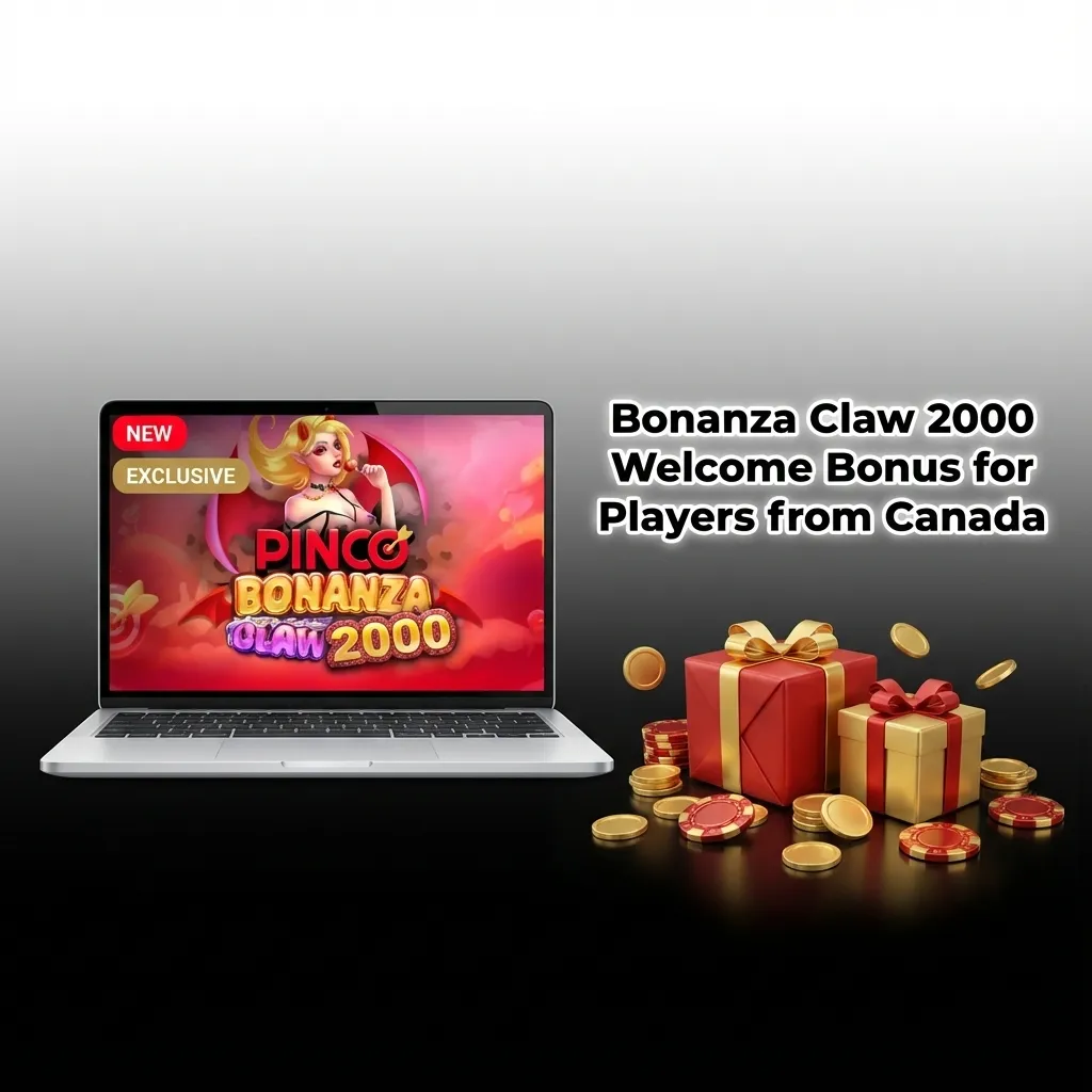 Bonanza Claw 2000 welcome bonus for Canadian players: 120% up to C$7,500 plus 250 free spins on first deposit