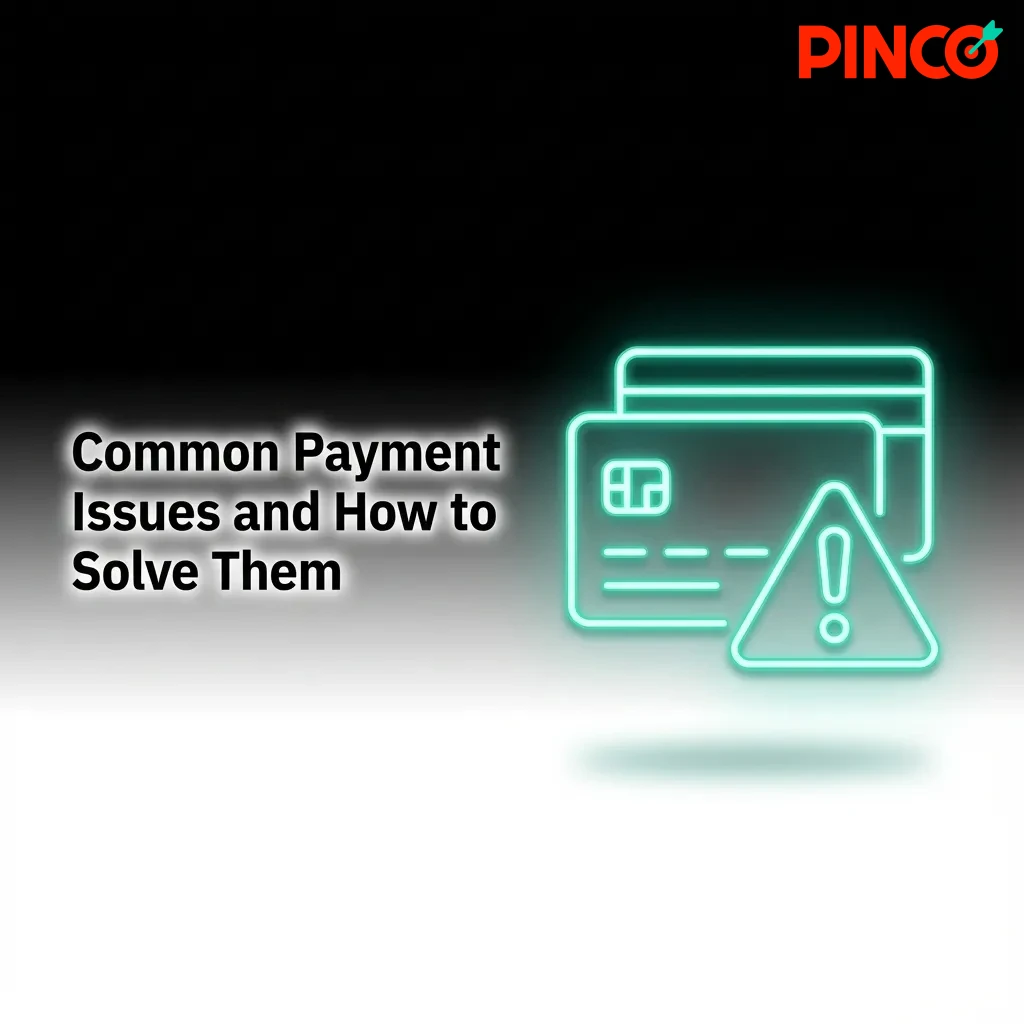Guide showing common payment problems like deposit delays, withdrawal denials, and declined transactions with solutions