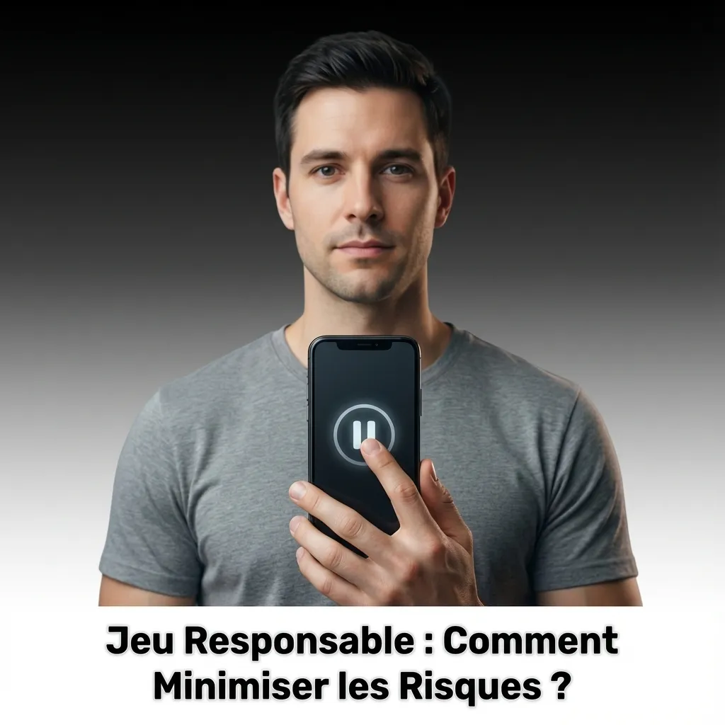 Person setting budget limits on casino gaming app to practice responsible gambling and minimize financial risks