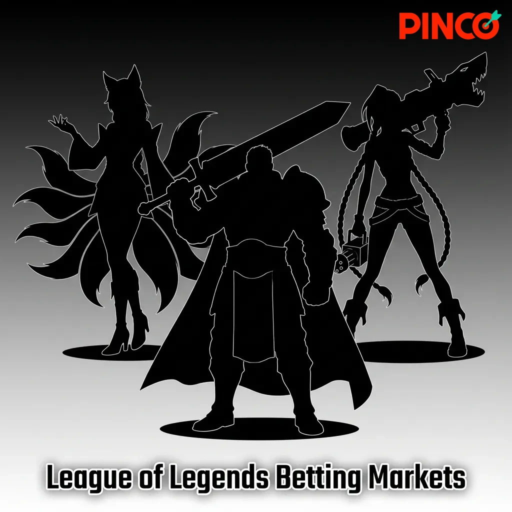 League of Legends esports betting markets showing match outcomes, objectives, and major tournaments like Worlds and MSI
