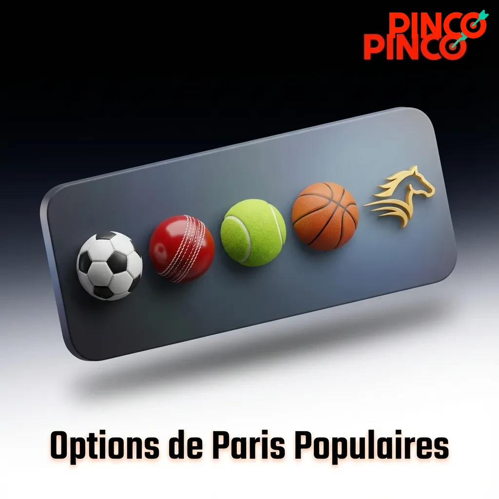 Interface showing popular betting options on Pinco: live multi-bets, pre-match lines, and custom bet builder features
