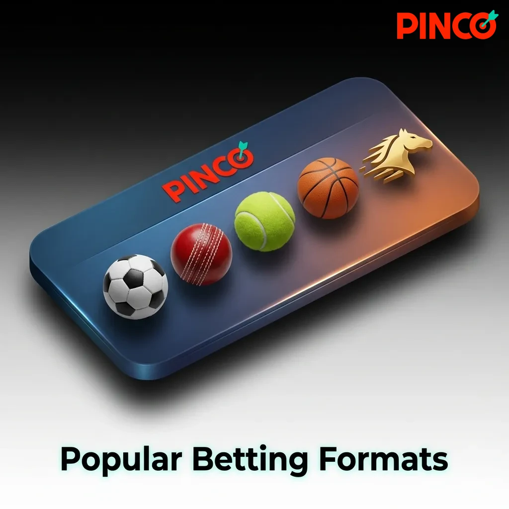 Infographic showing three betting format types: Multi Live, Line Betting, and Same-Game Parlays with strategic icons