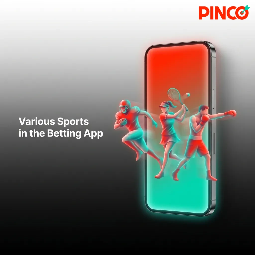 Mobile betting app interface showing multiple sports options including football, basketball, tennis, and eSports