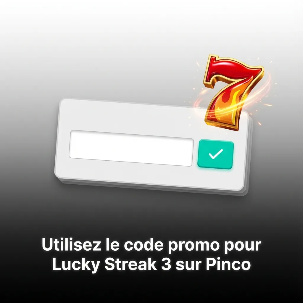 Lucky Streak 3 promo code PINCO250 on Pinco casino for free spins and enhanced deposit bonuses
